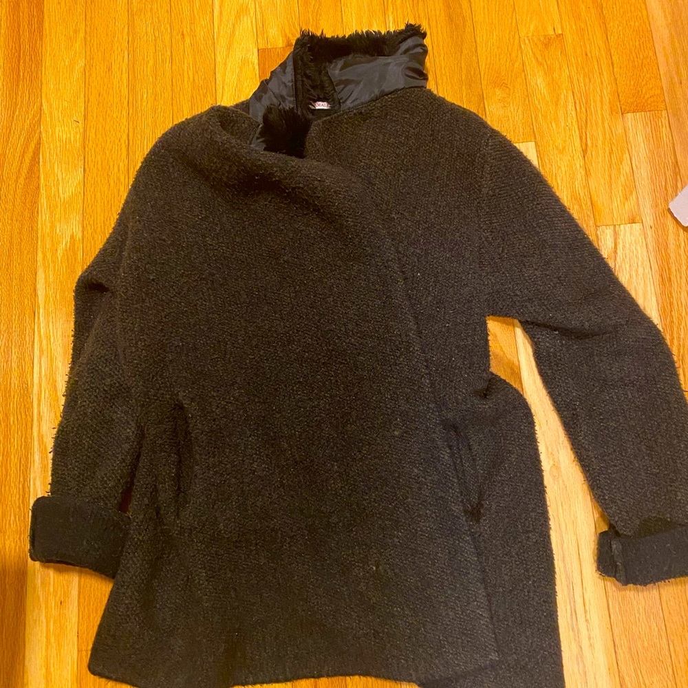 Blouse black large